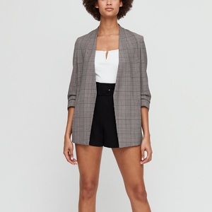 Aritzia Babaton open front “Power Hip” blazer